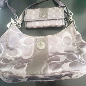 Brand new coach purse & wallet